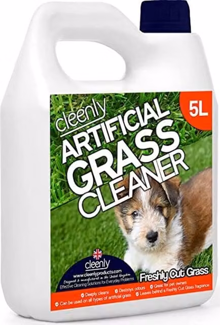 Cleenly Artificial Grass Cleaner for Dogs, White, 5kg