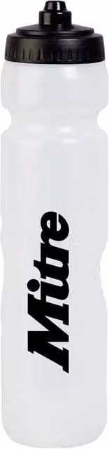 Mitre 1L Transparent Plastic Water Bottle with Screw Cap – 1