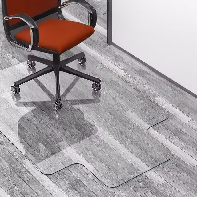 Nicoman Transparent Plastic Floor Protector Mat, Width: 90 cm