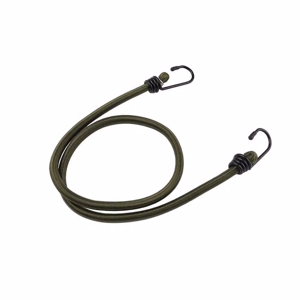 SPETLEK Green Bungee Cords Long Elastic Luggage Straps Rope, Length: 100 cm