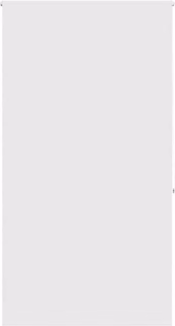 Berkfield Home White Opaque Shower Roller Blind, W: 140 cm, H: 240 cm