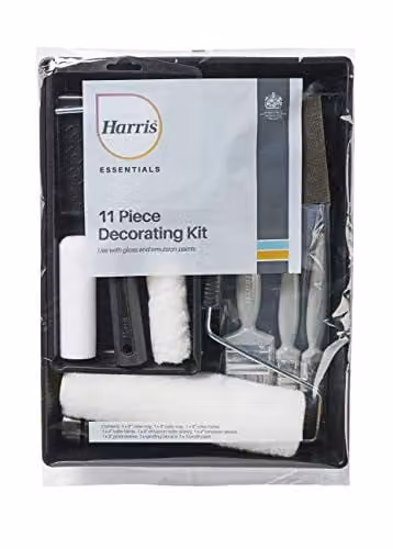 Harris Walls & Ceilings Essentials 11 Piece Decorating Set for Water Based Paint in Multicolour – 4
