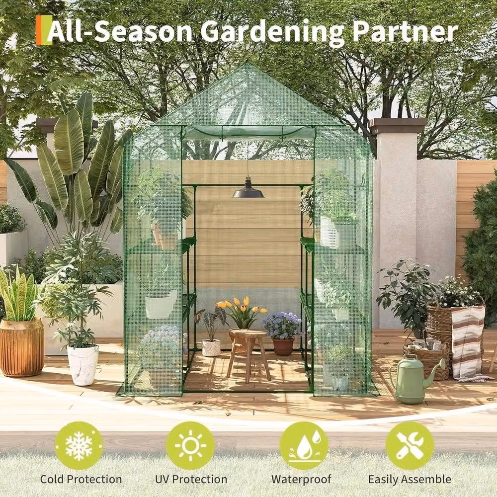 VOGREX Walk-in Greenhouses in Green – 2