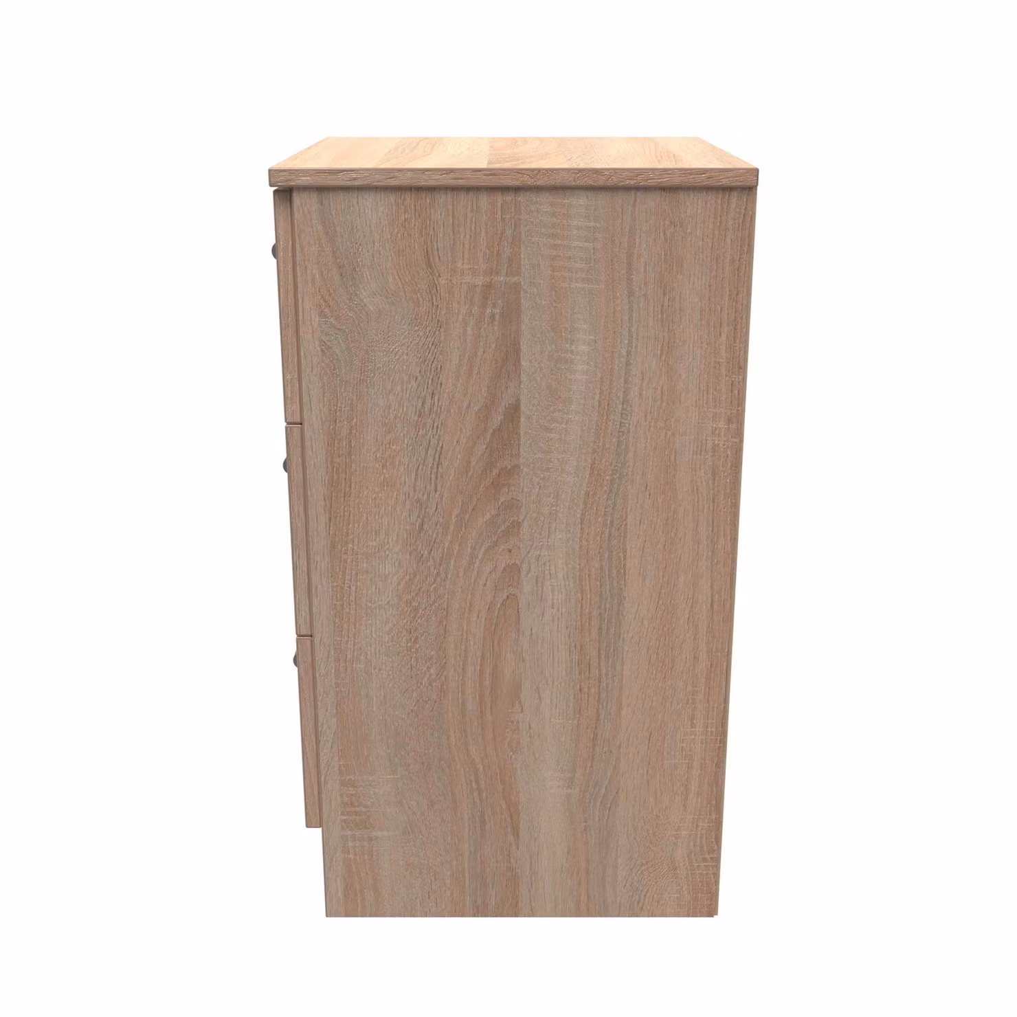 2 U Trent 3 Drawer Bedside Cabinet in Light Oak – 2