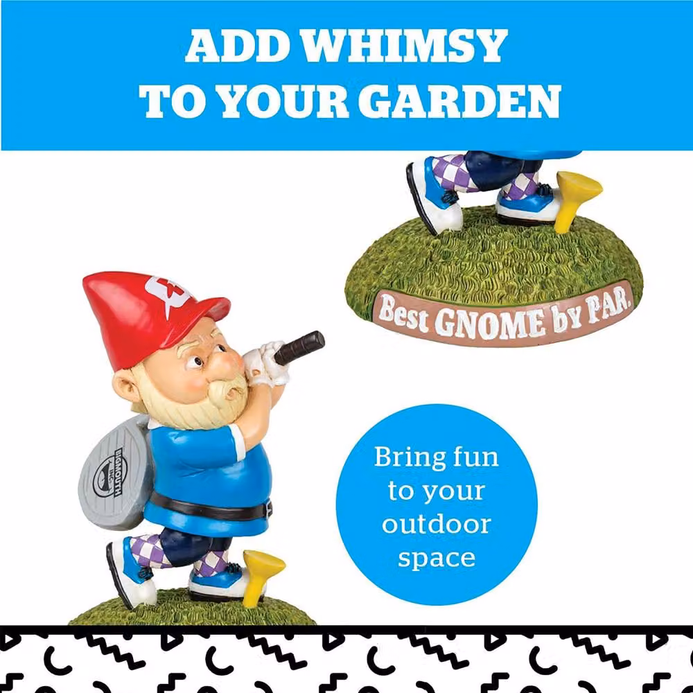 Menkind Best Gnome Multicolour Plastic Garden Gnome – 3