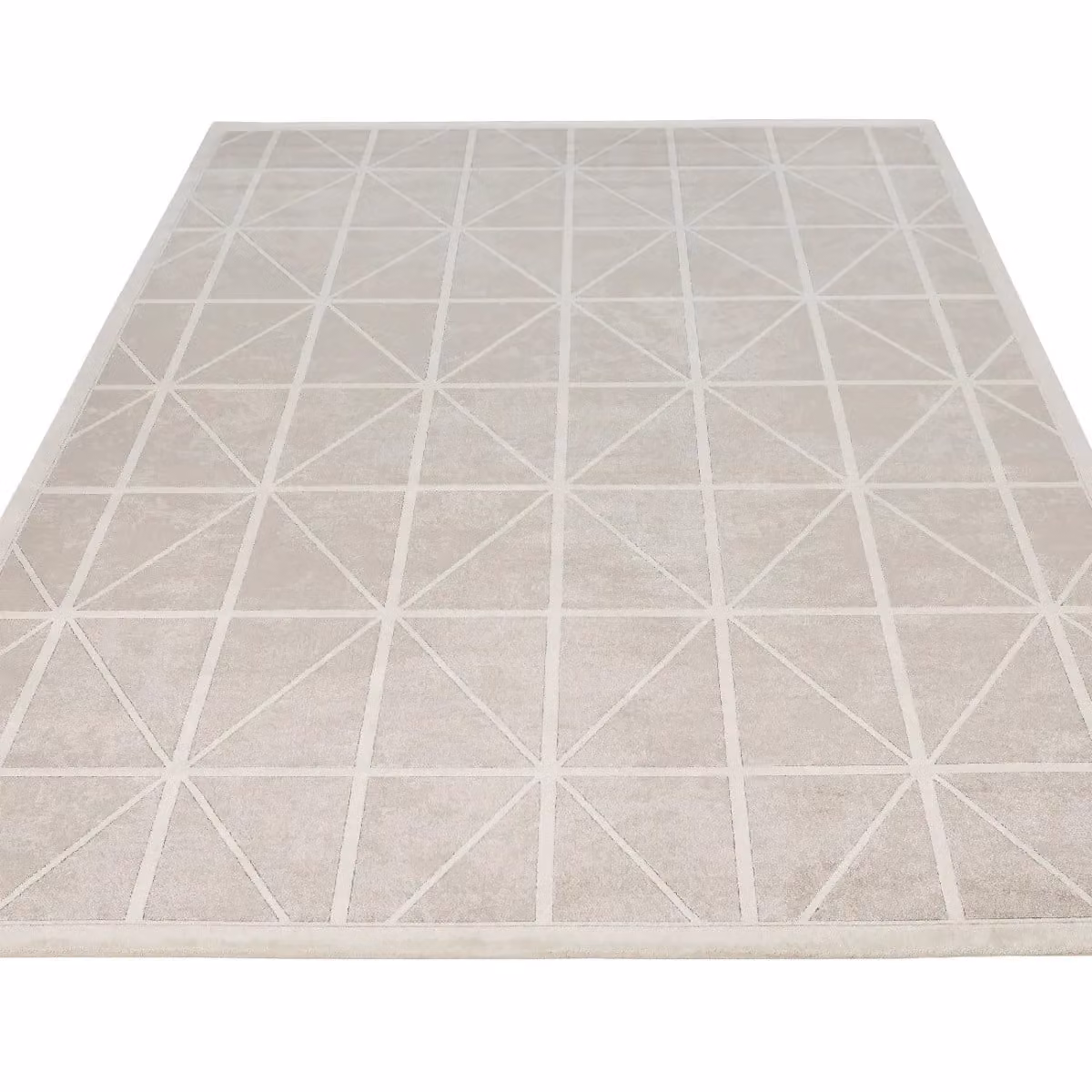 The Rug Shop UK Grey Checkerboard Modern Machine Woven Area Rug W/D/H: 160 x 230 cm – 2