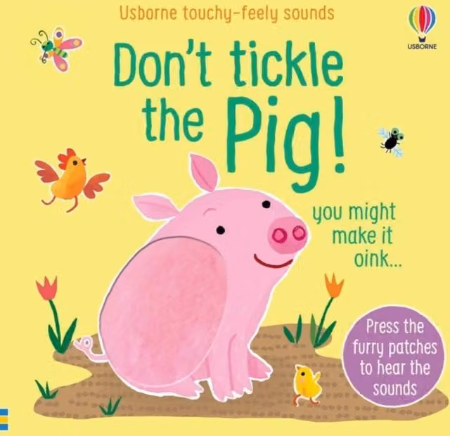 Don't Tickle the Pig Board Book by Sam Taplin, Multicolour