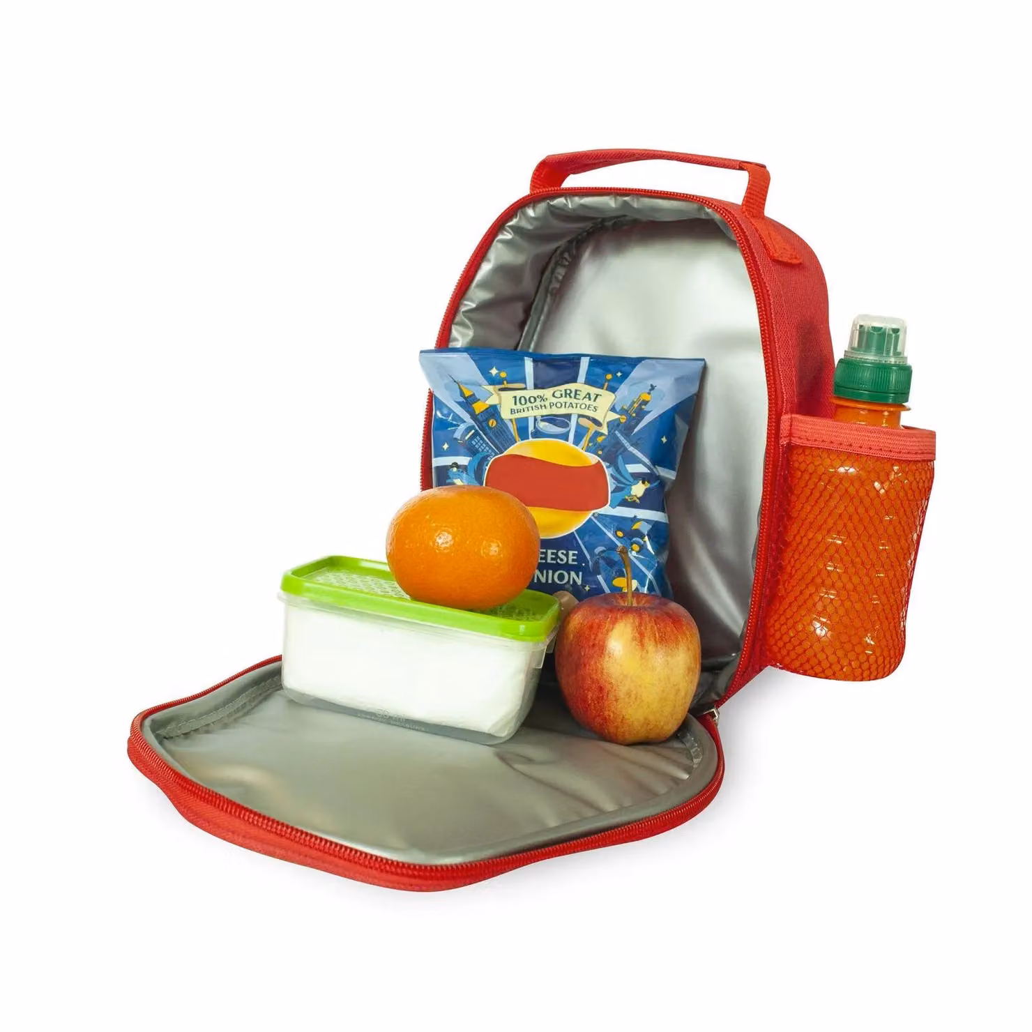 Flyte Darwin The Dino Insulated Lunch Bag in Green, W/D/H: 19 x 9 x 25 cm – 2