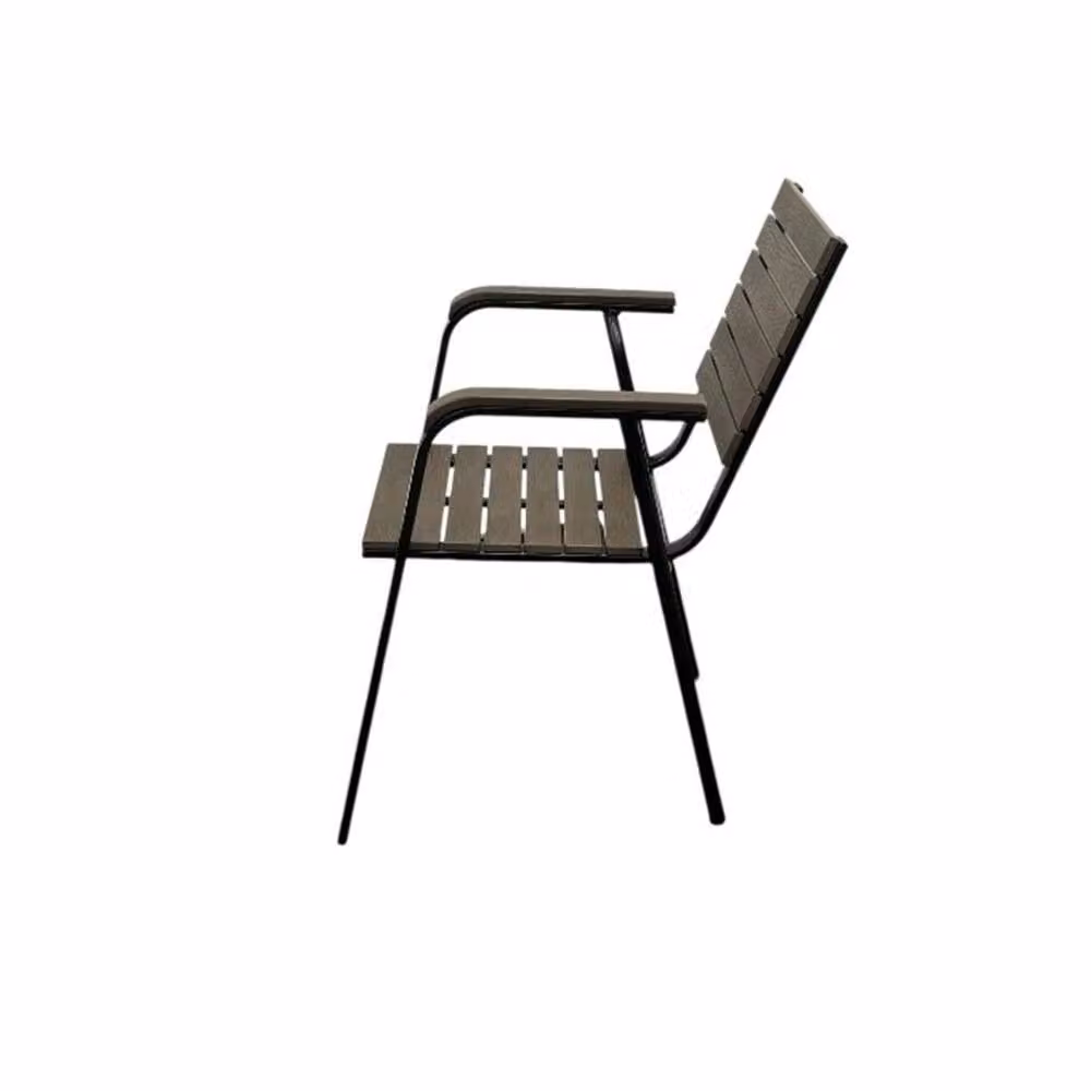 Nordara Durawood Deluxe Stacking Garden Chair in Brown – 2