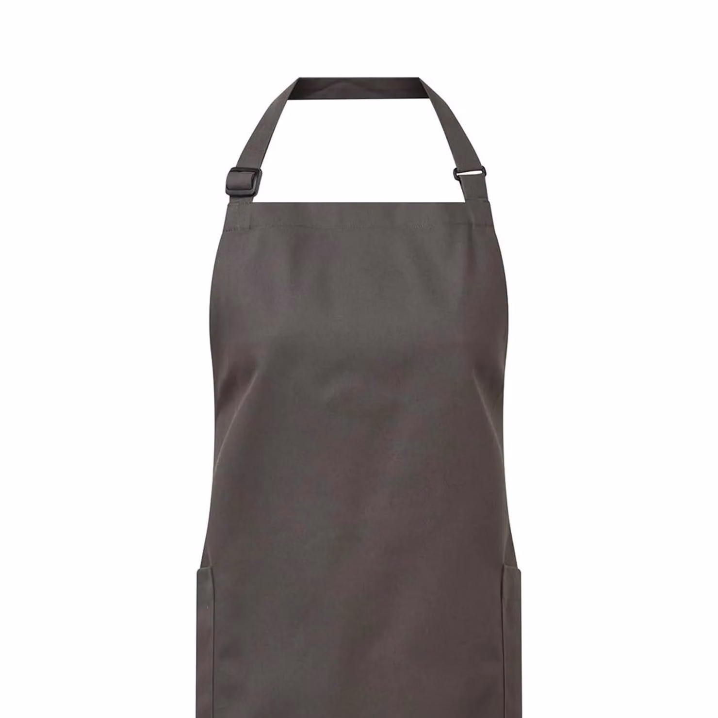 Premier Fairtrade Certified Unisex Cotton Full Apron in Grey – 2