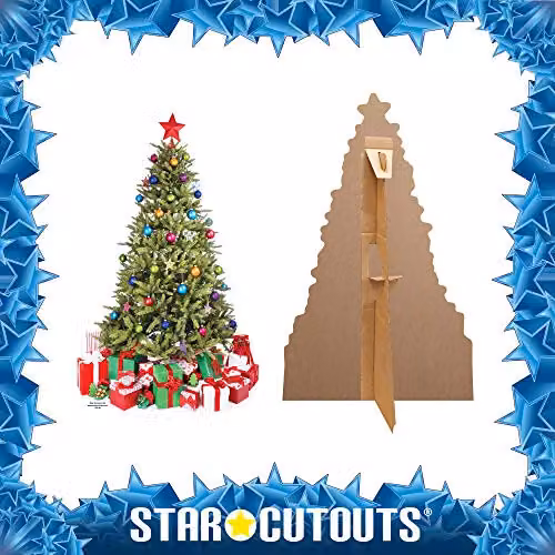 Small Brown Paper Star Cutouts for Christmas Decoration – 3