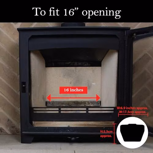 JVL Rosedale Ash Pan, Black – 5