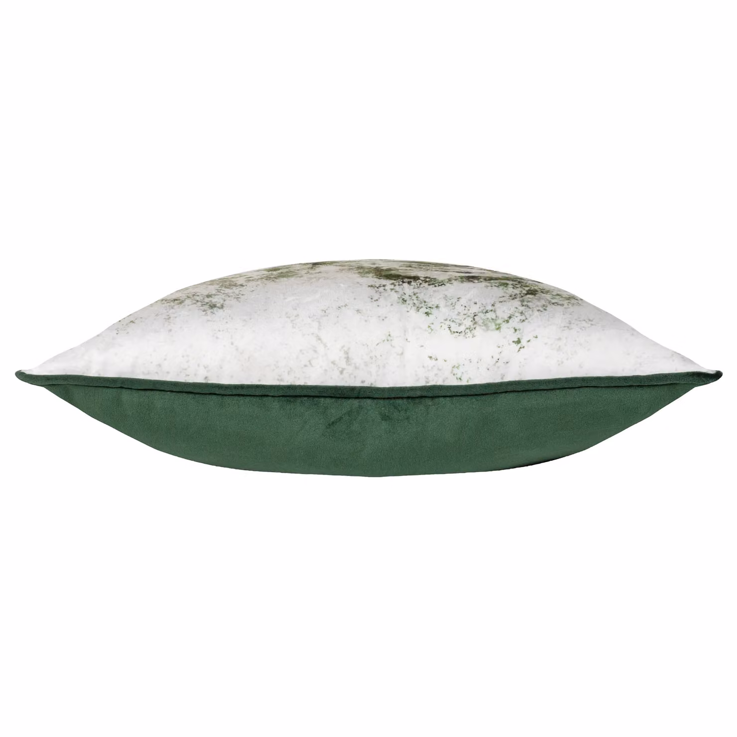 Furn Classic Reindeer Velvet Piped Cushion in Green and White, W/D/H: 43 x 43 x 43 cm – 3