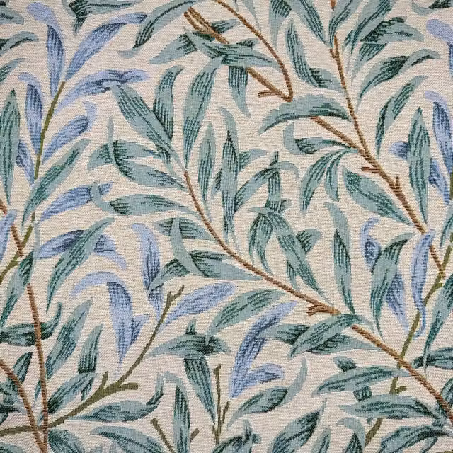 William Morris Willow Bough Fabric in Seaspray Multicolour