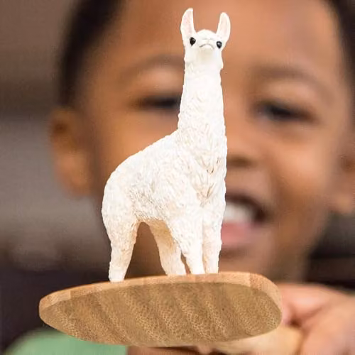 Schleich Farm World White Llama Toy Figurine – 2