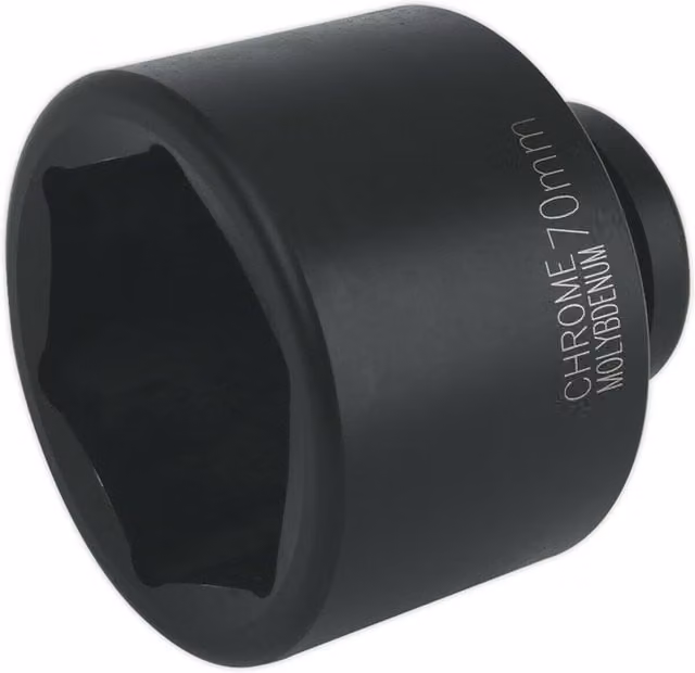 Loops 70mm Forged Chromoly Impact Socket with 1 Inch Square Drive