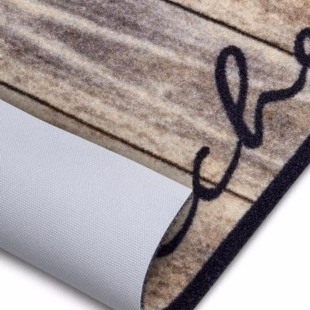 THE RUGS Washable Polyamide Non-Slip Kitchen Rug and Runner in Brown, W/D/H: 50 x 150 cm – 3