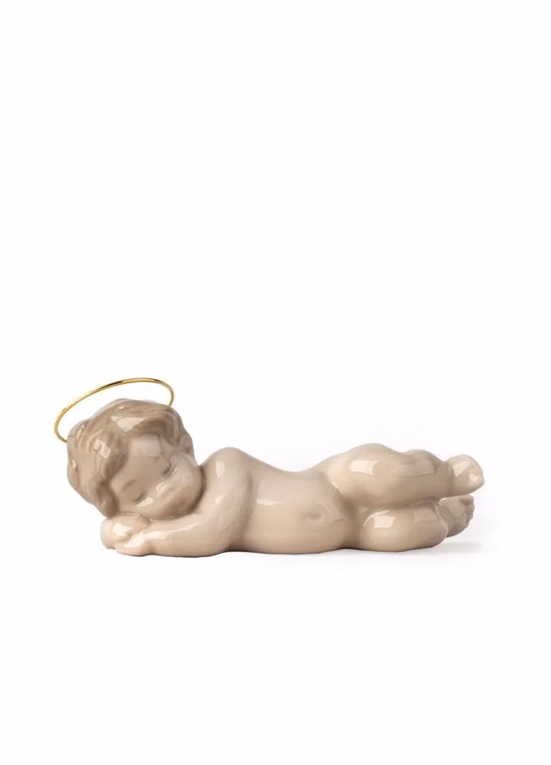 Lladró Little Jesus Nativity Porcelain Figurine in Beige