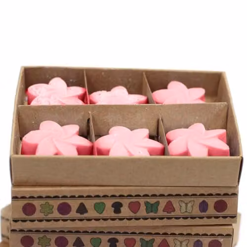 KDMD Japanese Magnolia Wax Melts, Box of 6, Pink – 3