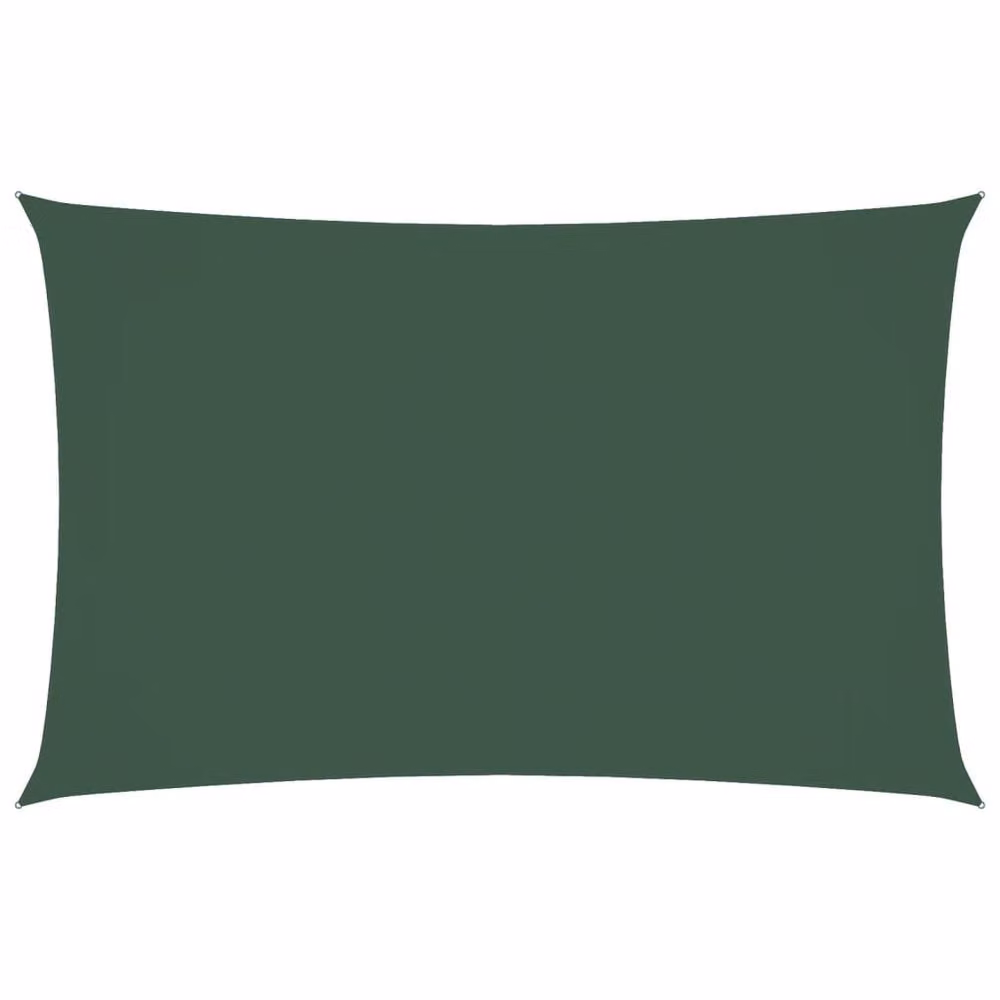 Berkfield Home Rectangular Oxford Fabric Sunshade Sail in Dark Green, W: 7 m, D: 4 m – 1