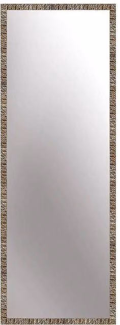 Nielsen Design Florentina Rectangular Wall Mirror with Geometric Mosaic Design in Bronze, W: 50 cm, H: 150 cm