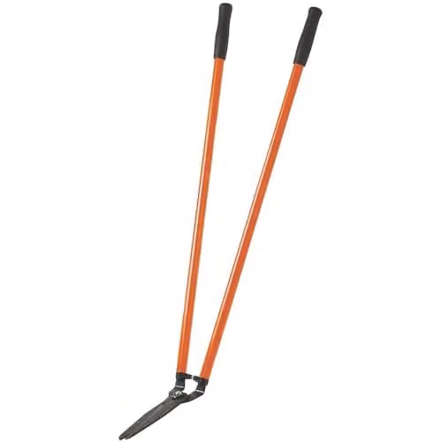 Bahco P74 Long Handled Lawn Shears in Orange and Black – 1