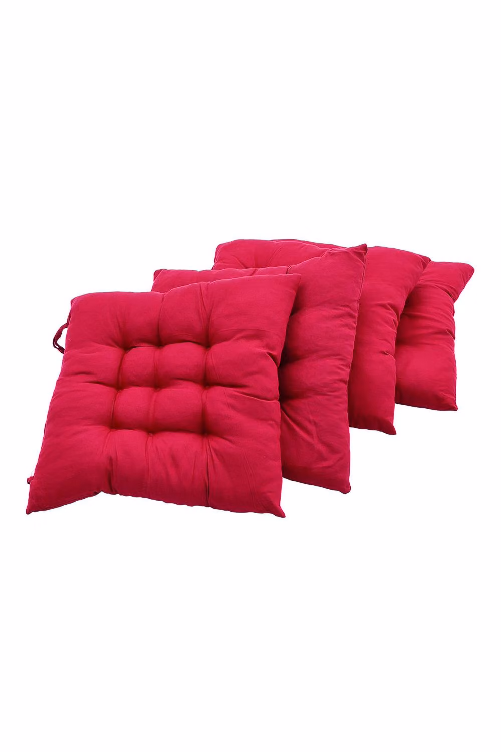 Garden Sanctuary 4-Piece Soft Thicken Tatami Seat Cushion Set in Pink – 2