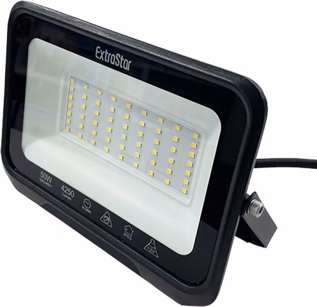 Livingandhome Black Outdoor LED Wall Floodlight for Garden
