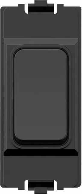 ENER-J Pro Series 1 Gang Wireless Kinetic Switch in Black MK Logic Style