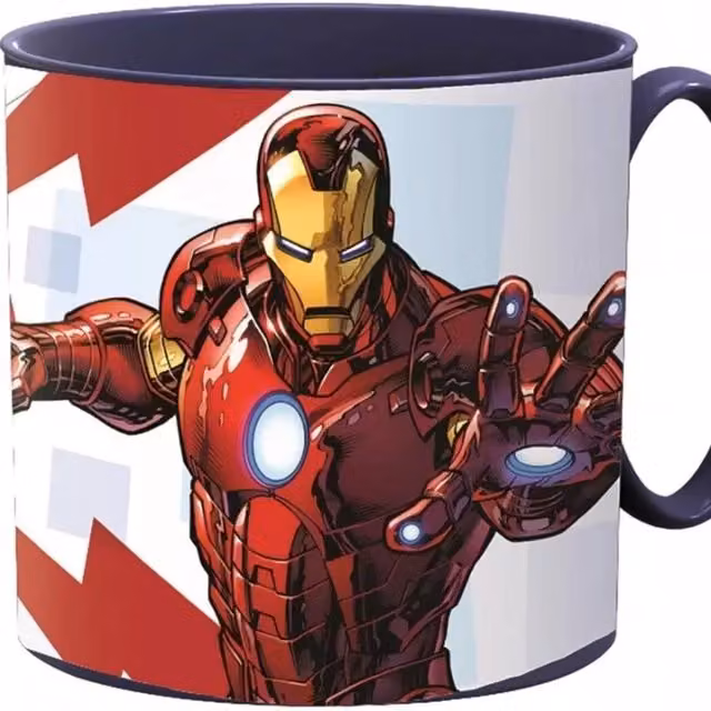 Avengers Thunder Licenced Micro Mini Mug 265ml in Multicolour and Purple