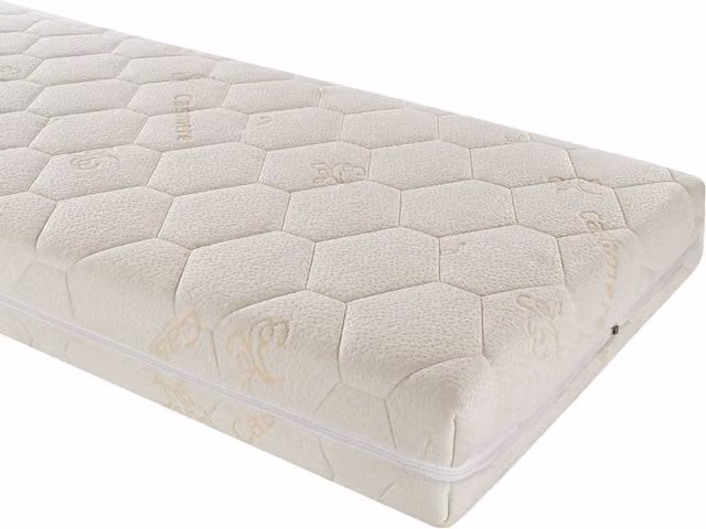 Love For Sleep Cashmere Premium Foam Mattress, White, Width: 120 cm
