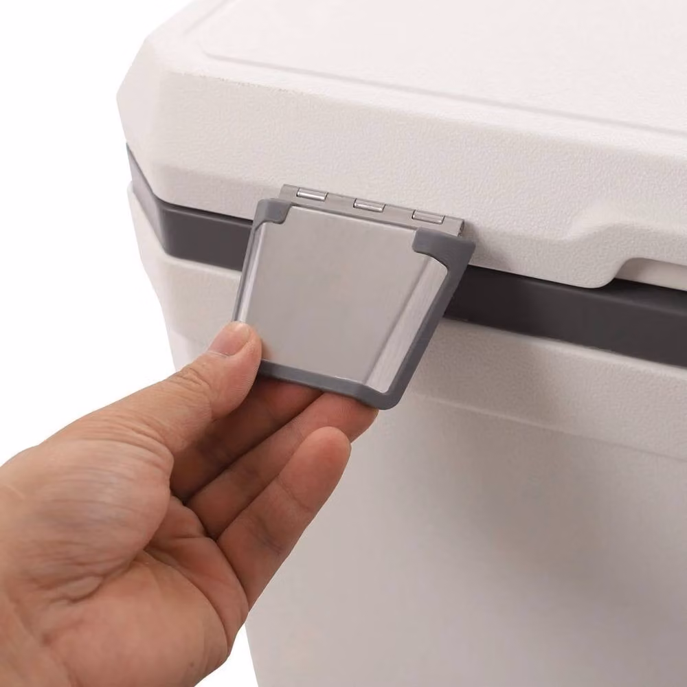 Kelvenix 45L Wheeled Insulated Leakproof Cooler Box with Pull Handle in White – 2