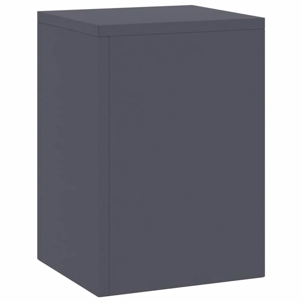 Berkfield Home Anthracite Steel Outdoor Plant Stand Pillars, Set of 2, W/D/H: 24 x 24 x 35 cm – 4