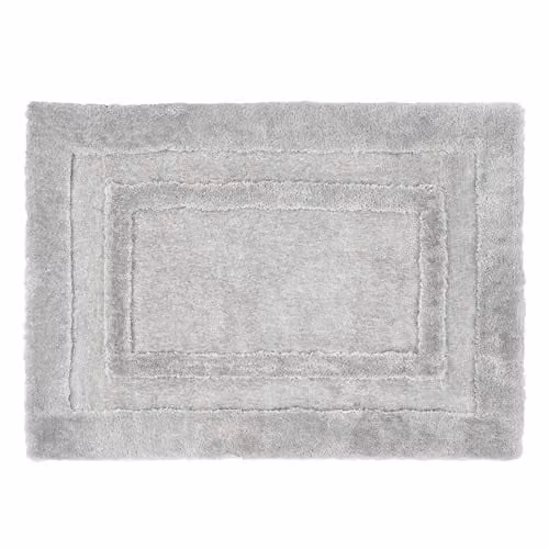 Phoenox Textiles Limited Origins Frame Silver Rectangular Rug W: 160 cm, D: 230 cm