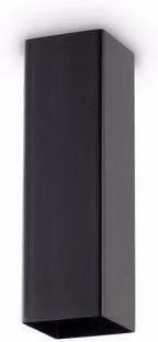 Netlighting Sky Small Black Surface Mounted Square Ceiling Lamp with GU10 Socket