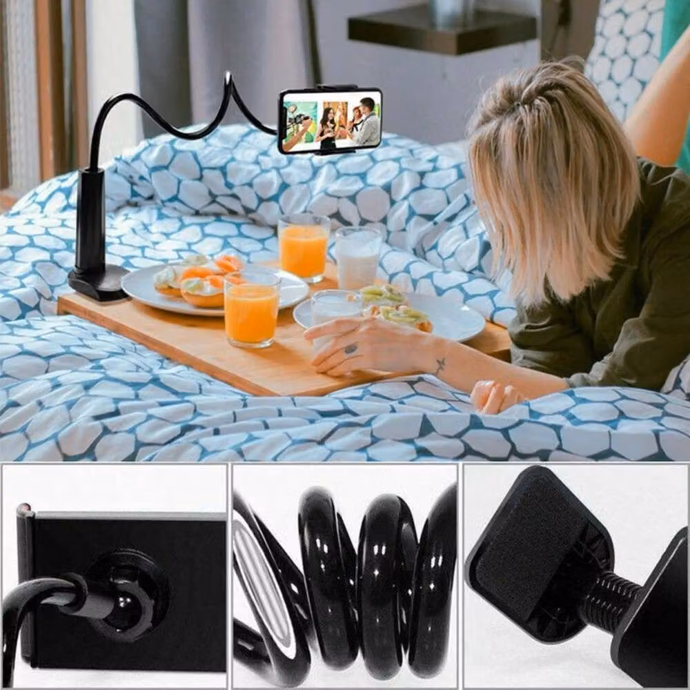 SPETLEK Long Lazy Arm Mobile Phone Holder in Black – 5