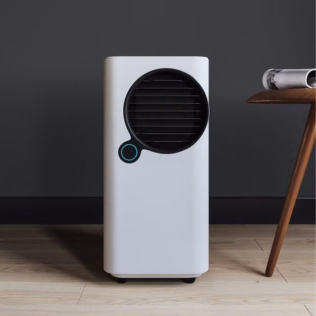 Ometa Monobloc Air Conditioner AC Unit with Smart Home Integration and App Control, White, Width: 36.9 cm
