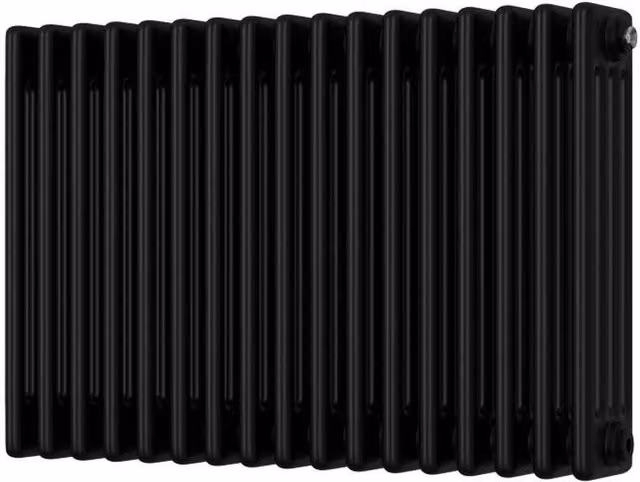 Alpha Black 4 Column Steel Radiator