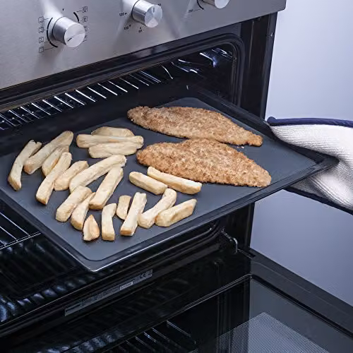 Zeal Non-Stick Silicone Baking Mat, Grey, W: 42 cm x D: 30 cm – 2