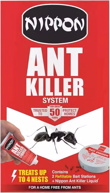 Nippon Ant Killer System in Red