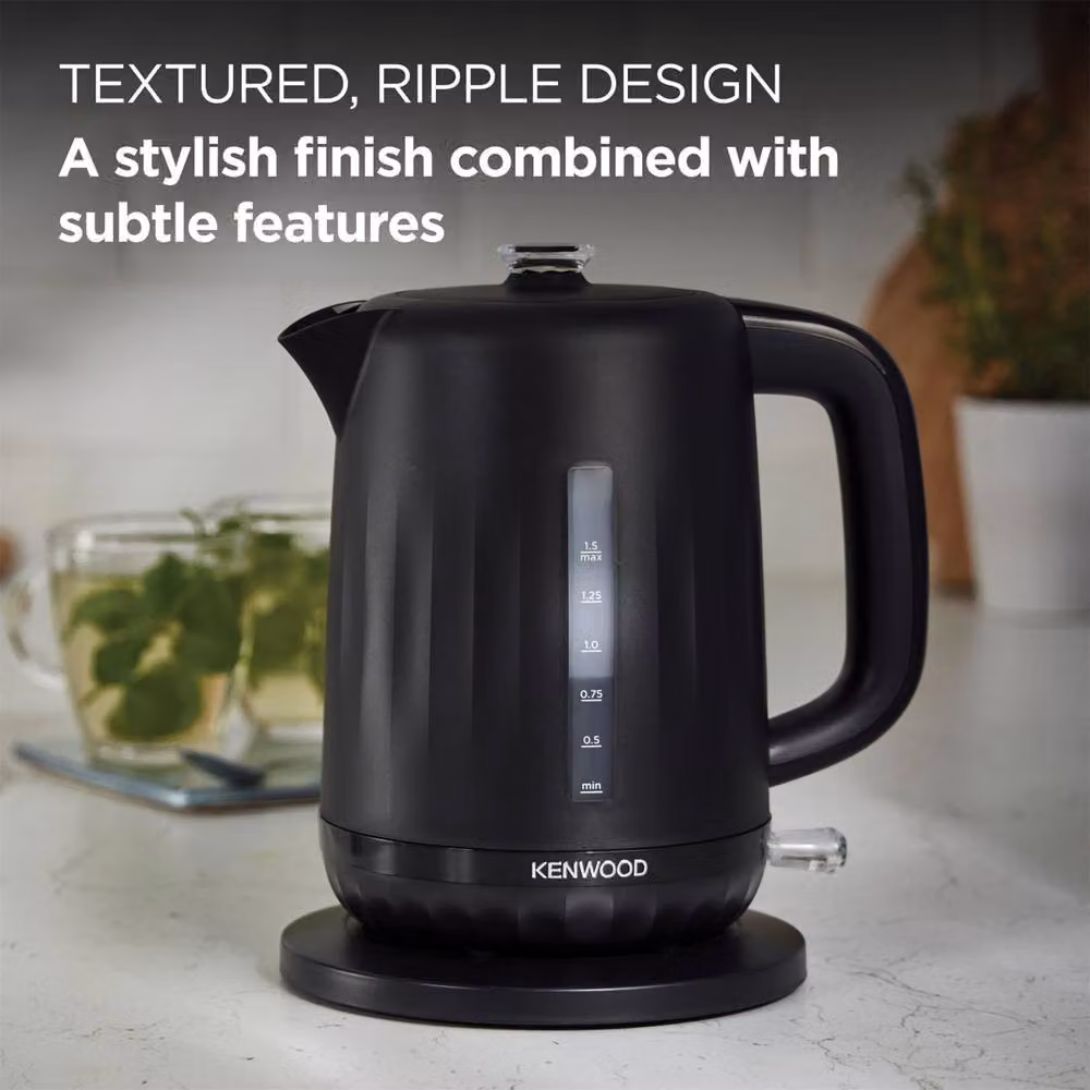 Kenwood Ripple Electric Kettle, 1.5L, Black – 6