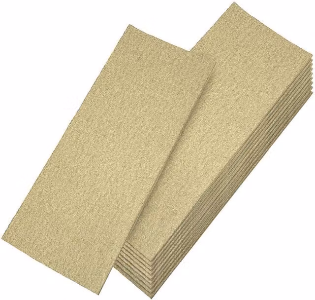 Faithfull Aluminium Oxide Orbital Sander Sanding Sheets, Multi Colour