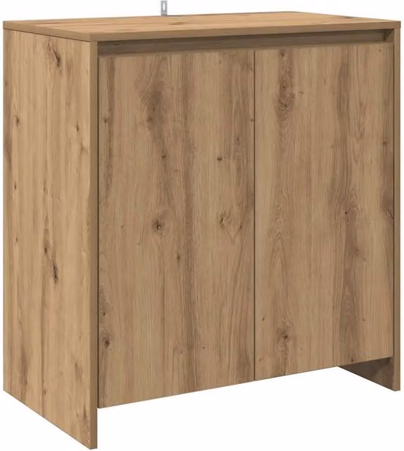 Berkfield Home Artisan Oak Sideboard in Brown, W/D/H: 70 x 41 x 75 cm – 1