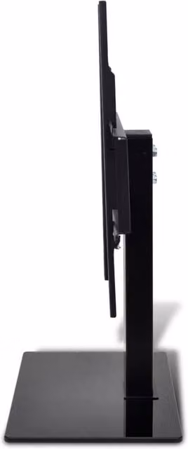 Berkfield Home Pedestal TV Stand for 26-42 Inch Screens, Black