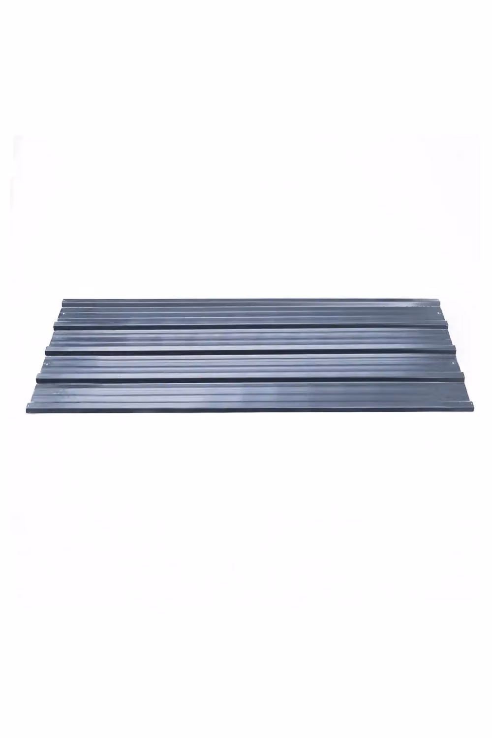 Living and Home Set of 24 Powder Coated Black Corrugated Steel Panels – 3