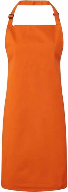 Premier Unisex Adult Full Apron in Orange