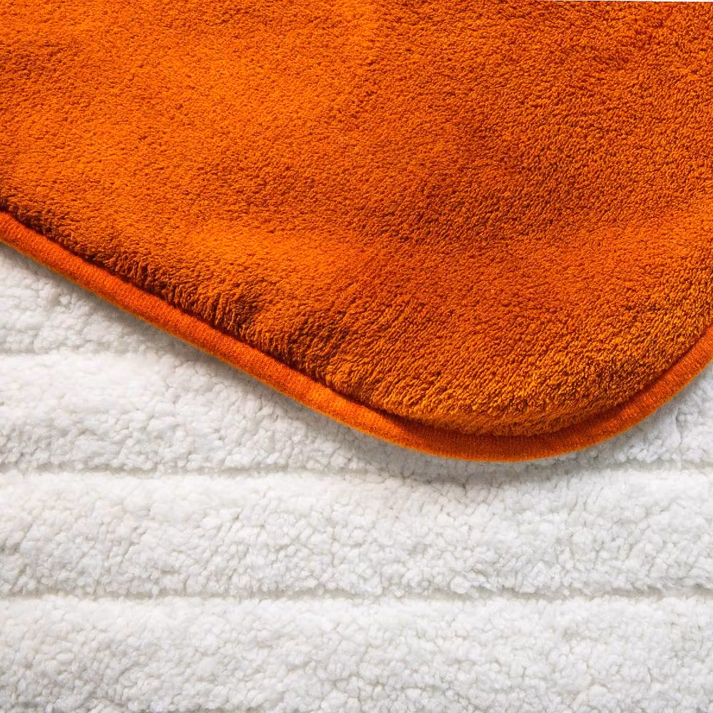 Russell Hobbs Orange Sherpa and Microfleece Electric Heated Throw, W/D/H: 180 x 130 cm – 2