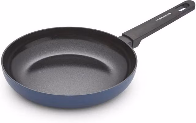 Morphy Richards Blue Aluminium Frying Pan with Ceramic Coating, Diameter: 24 cm – 6