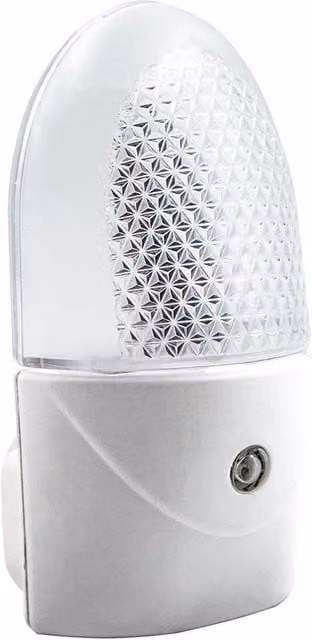 Uni-Com LED Night Light with Dusk Sensor in White and Multicolour