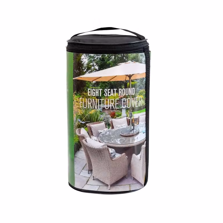 Leisure Grow Deluxe Cover for 8 Seat Round Dining Set